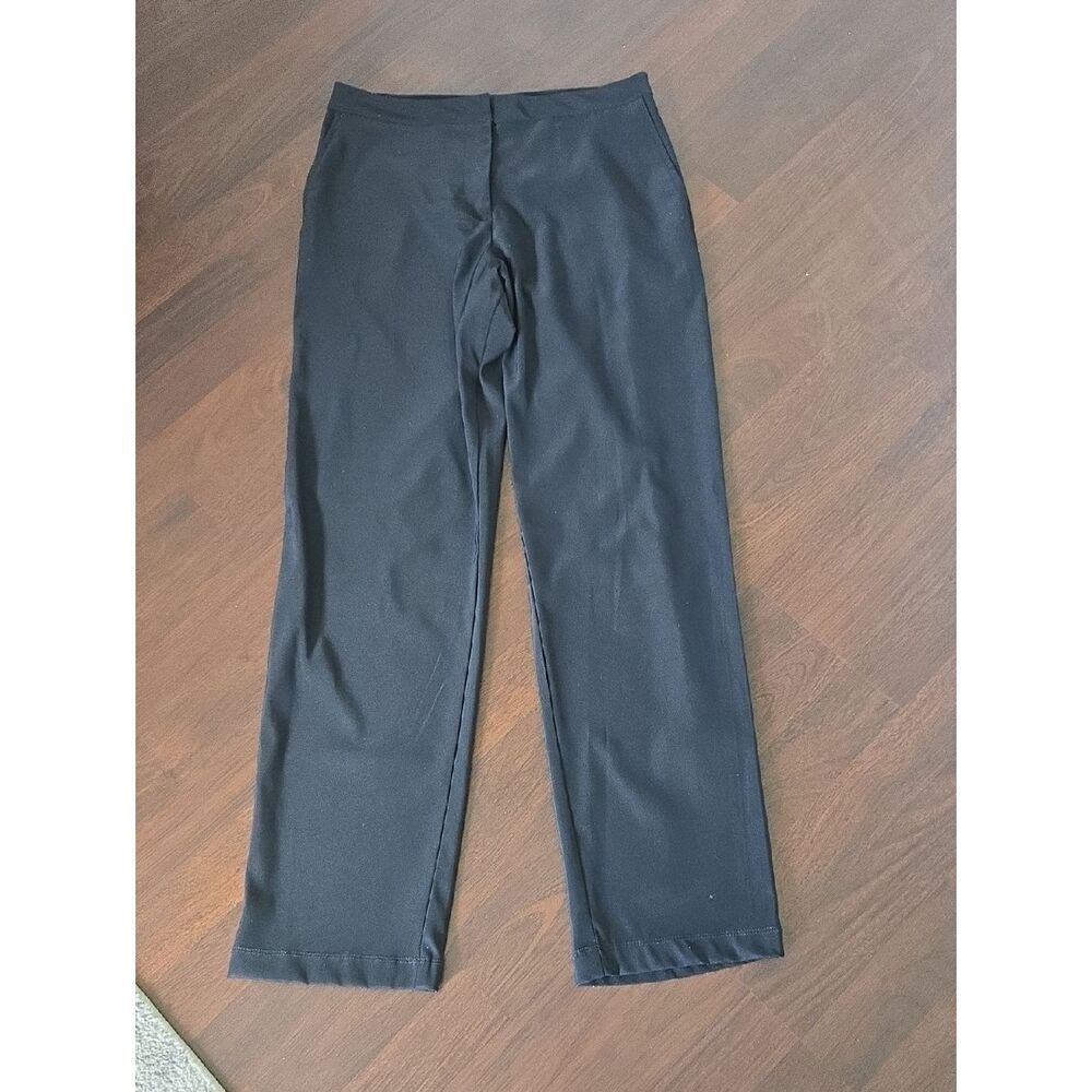 Harlow Men's Black Dress Pants - Straight Leg